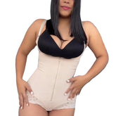 Stage 2 Full Body Shaper for Women – Tummy Control Open Bust Thong Shapewear